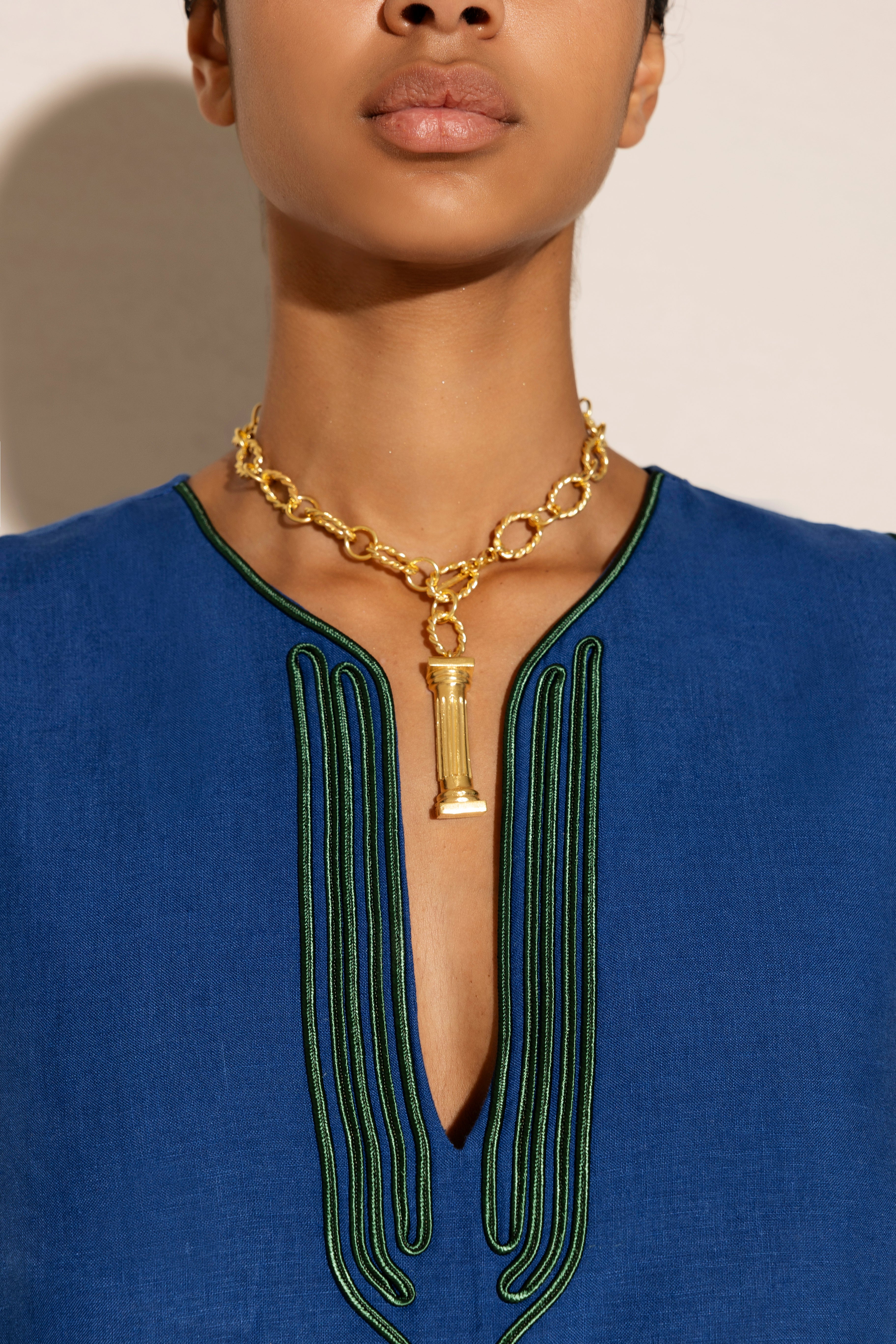 IONIC COLUMN NECKLACE - WEB EXCLUSIVE