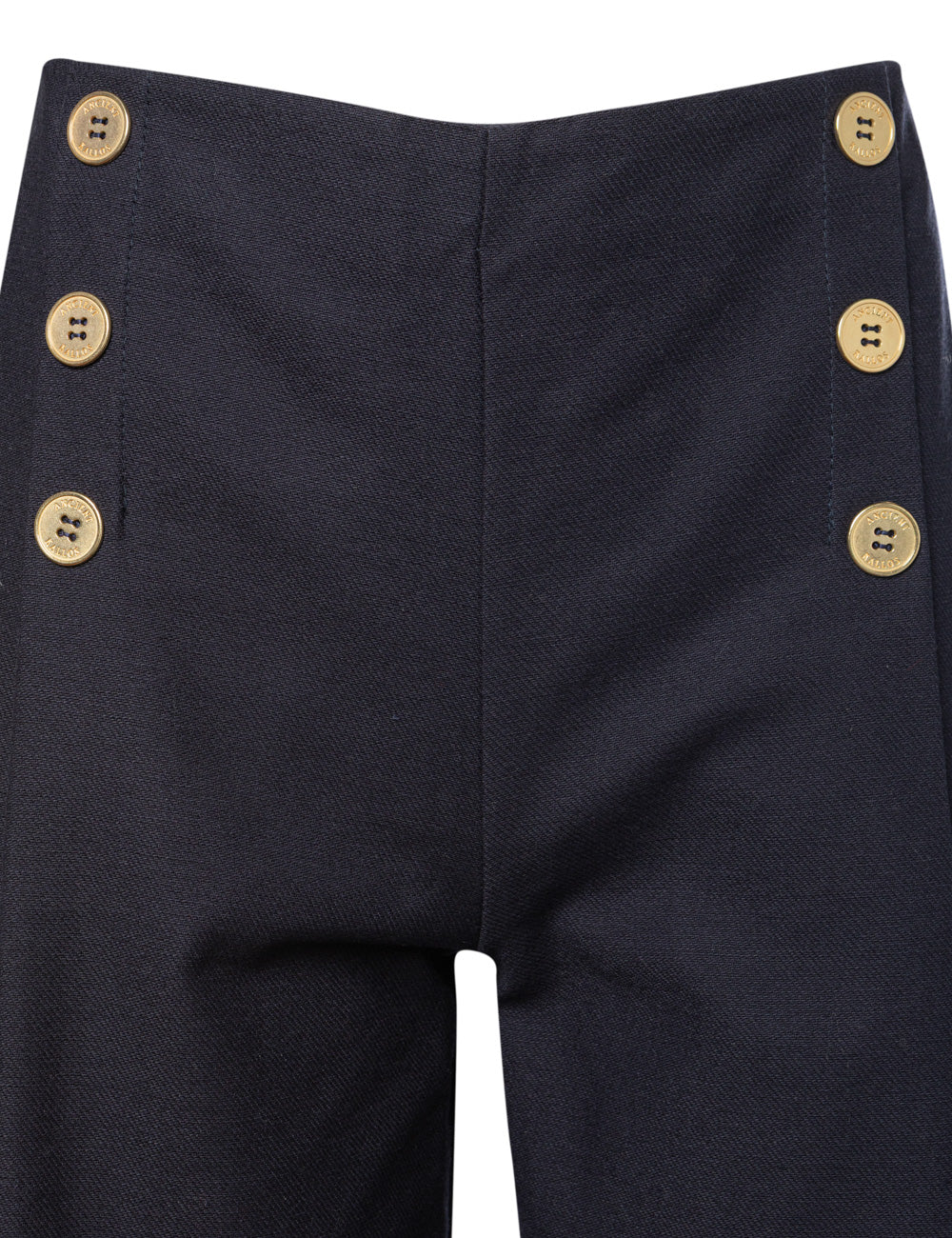 SAILOR COTTON DENIM BERMUDA SHORTS