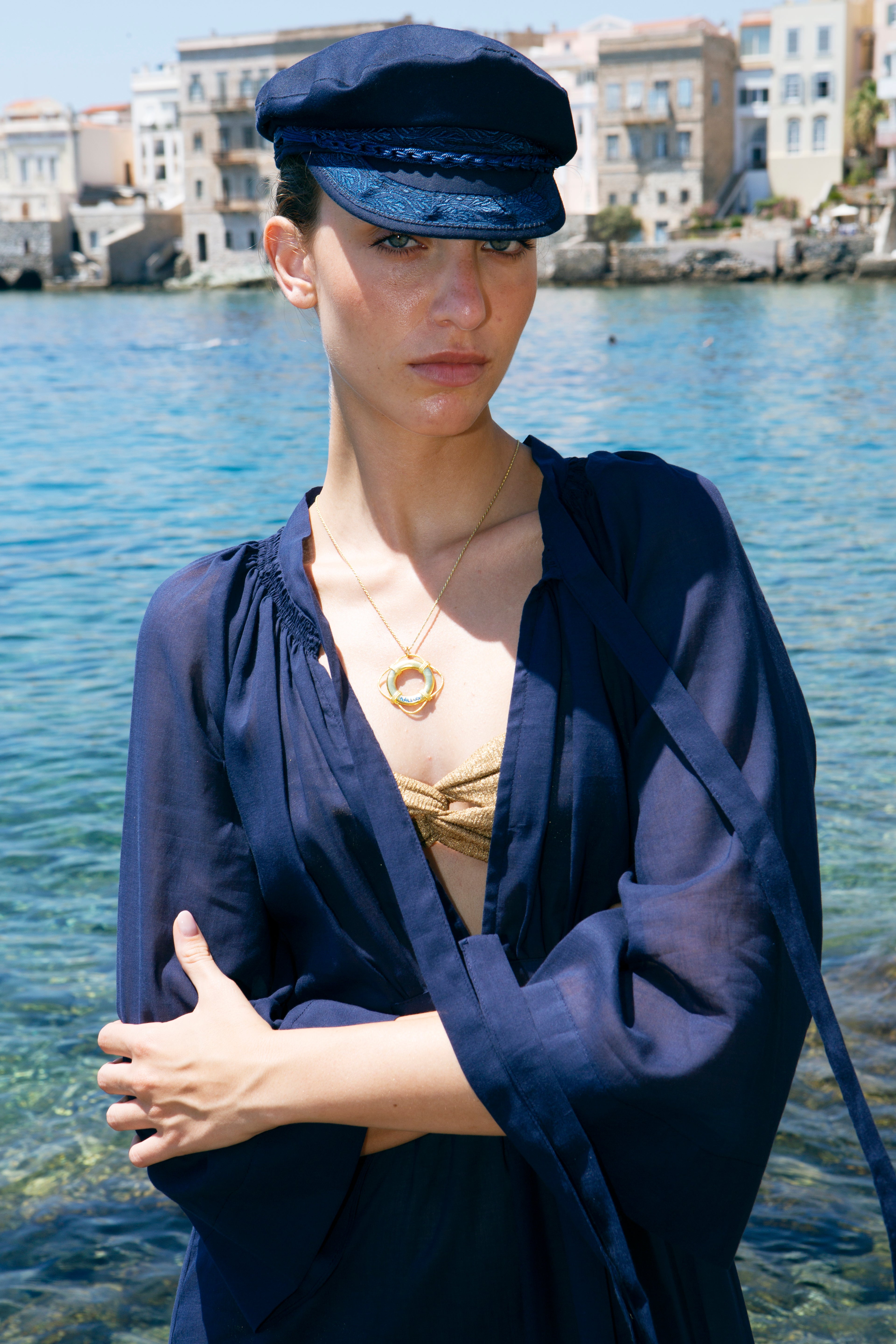 LIMENI LIGHTWEIGHT LONG KAFTAN
